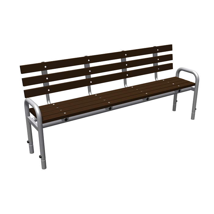 Скамья (пластик) Романа 302.02.00