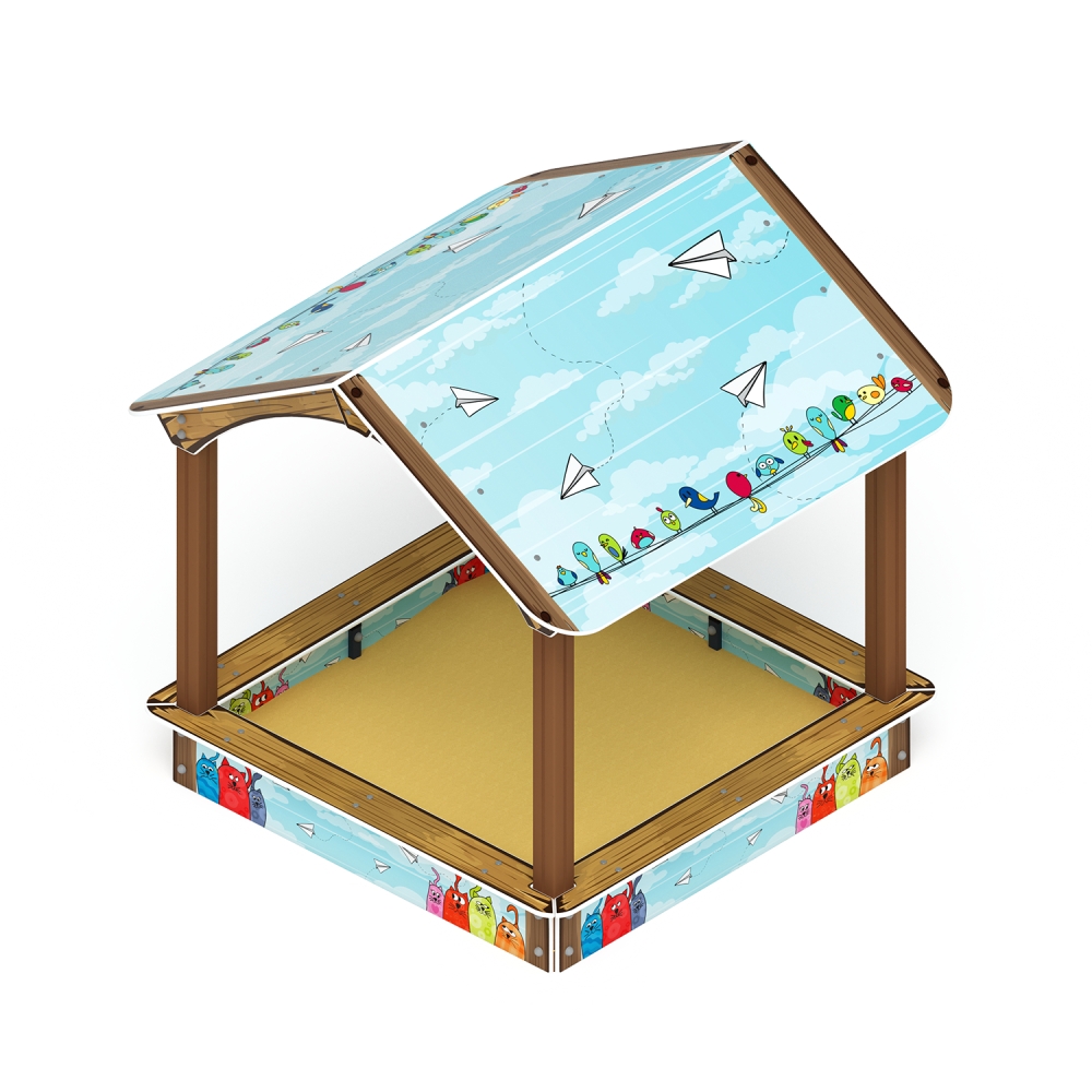 ДОМИК песочный дворик ИО 6.01.02-02