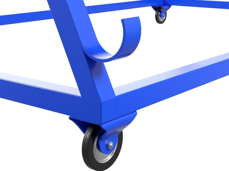 Тележка для хранения и перевозки волейбольных стоек 03.1000