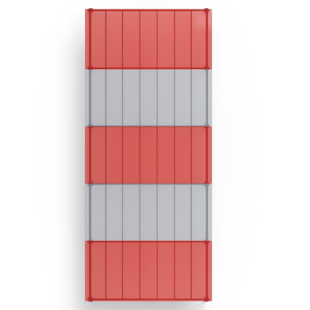 Теневой навес СПОРТ (на 10 тренажеров) МФ 753.02