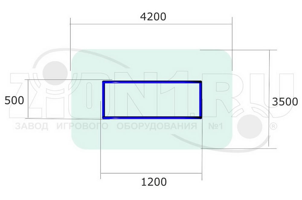 Брусья ZION детские М1 (СЭ189)