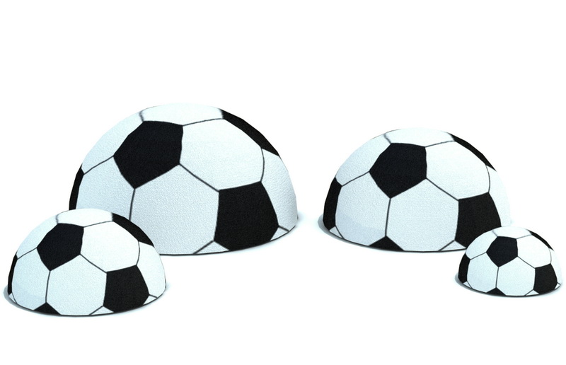 Резиновая 3D-фигура ZION Мячик (для парков и детских площадок)