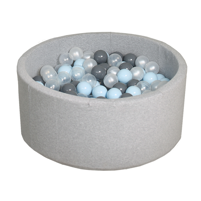 Сухой бассейн AIRPOOL Romana ДМФ-МК-02.53.01 (серый с серыми шариками, 150 шт.)