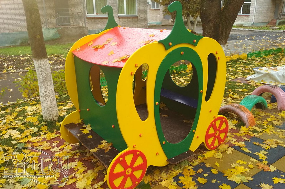 Детский игровой домик ZION Карета (ИМ093)
