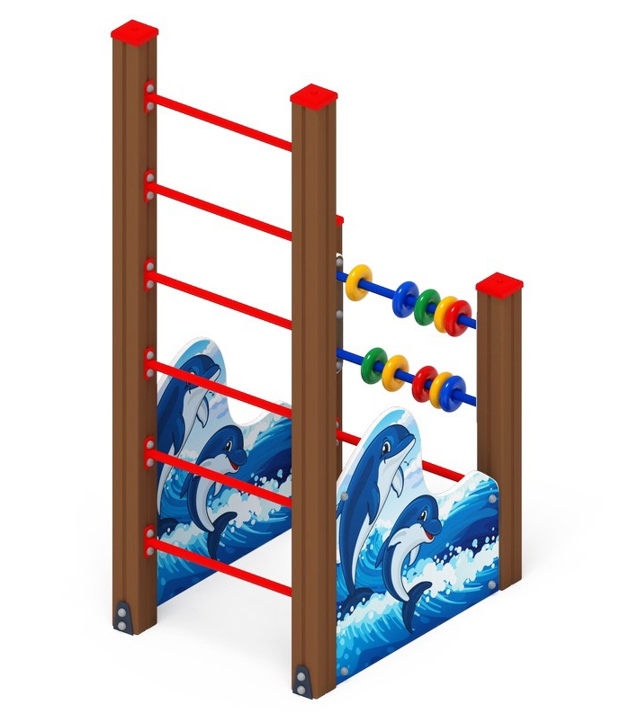 Детская площадка Спортивная серия ДЕЛЬФИНАРИЙ 2 СК 1.01.06-01