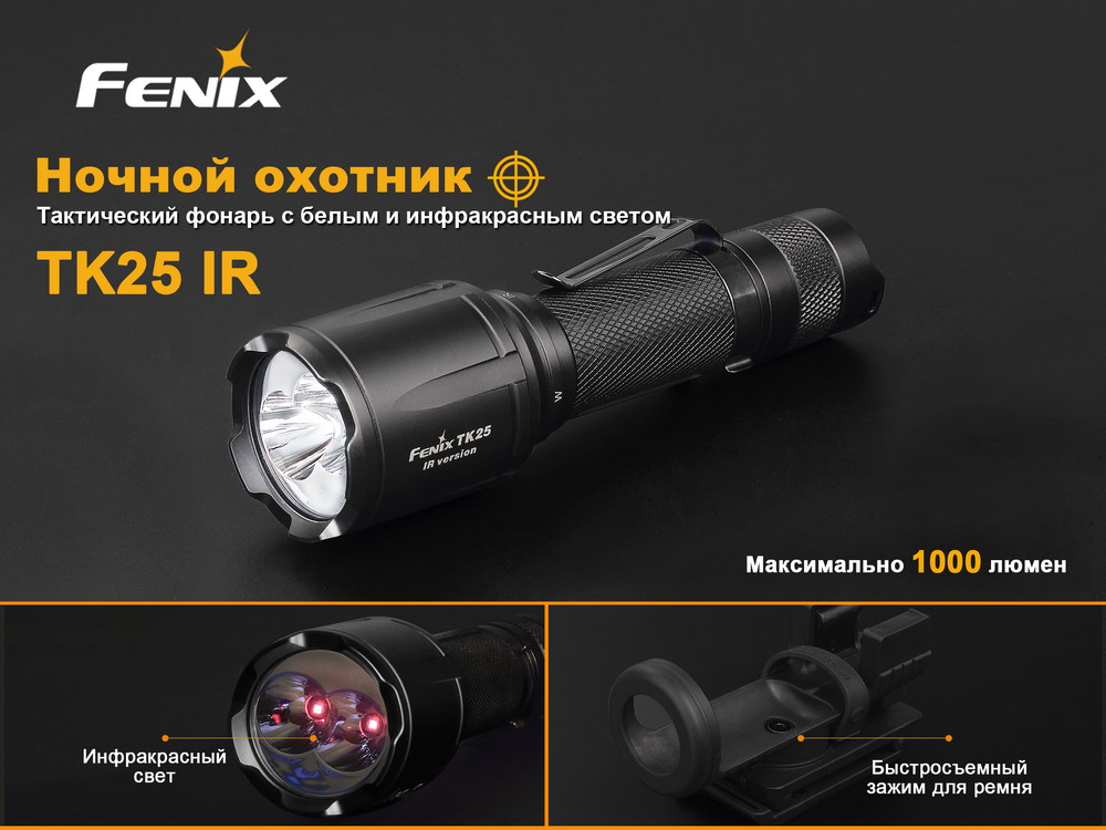 Фонарь Fenix TK25IR