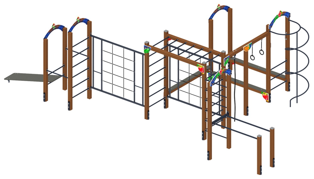 Детская площадка Спортивная серия СК 2.01.07-01