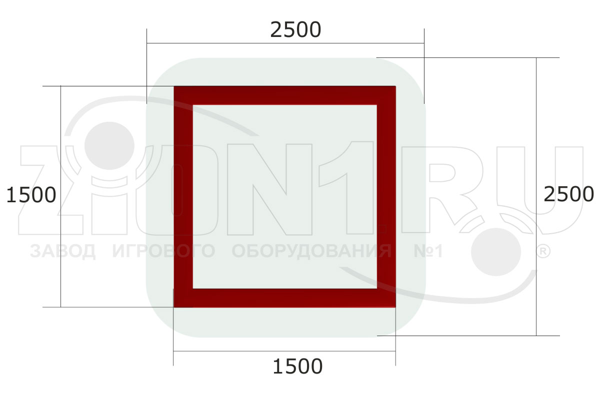 Детская песочница ZION Куличики (П025)