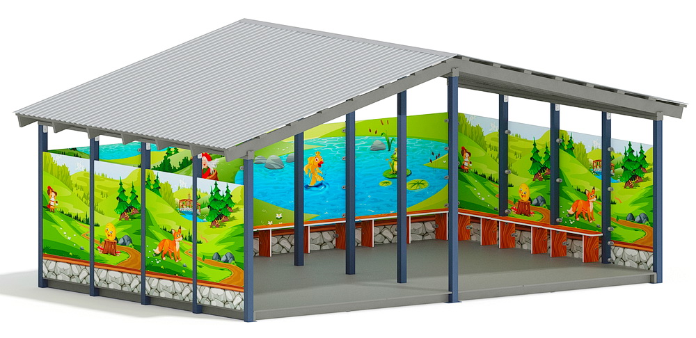 Теневой навес (В гостях у сказки) МФ 70.6.4-12