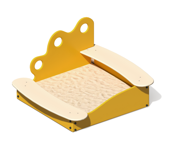 Песочница для детской площадки Гребешок ПС-64