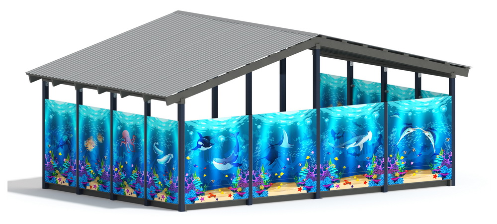 Теневой навес (Морской) МФ 70.6.4-04