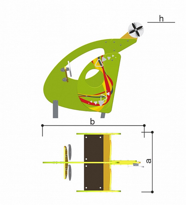 Игровое оборудование ВЕРТОЛЕТИК Romana 057.60.00