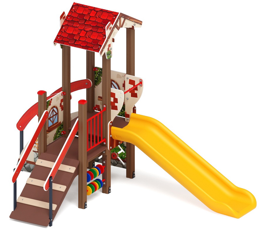 В ГОСТЯХ У СКАЗКИ детский игровой комплекс ДИК 1.05.01-23 (H=900)