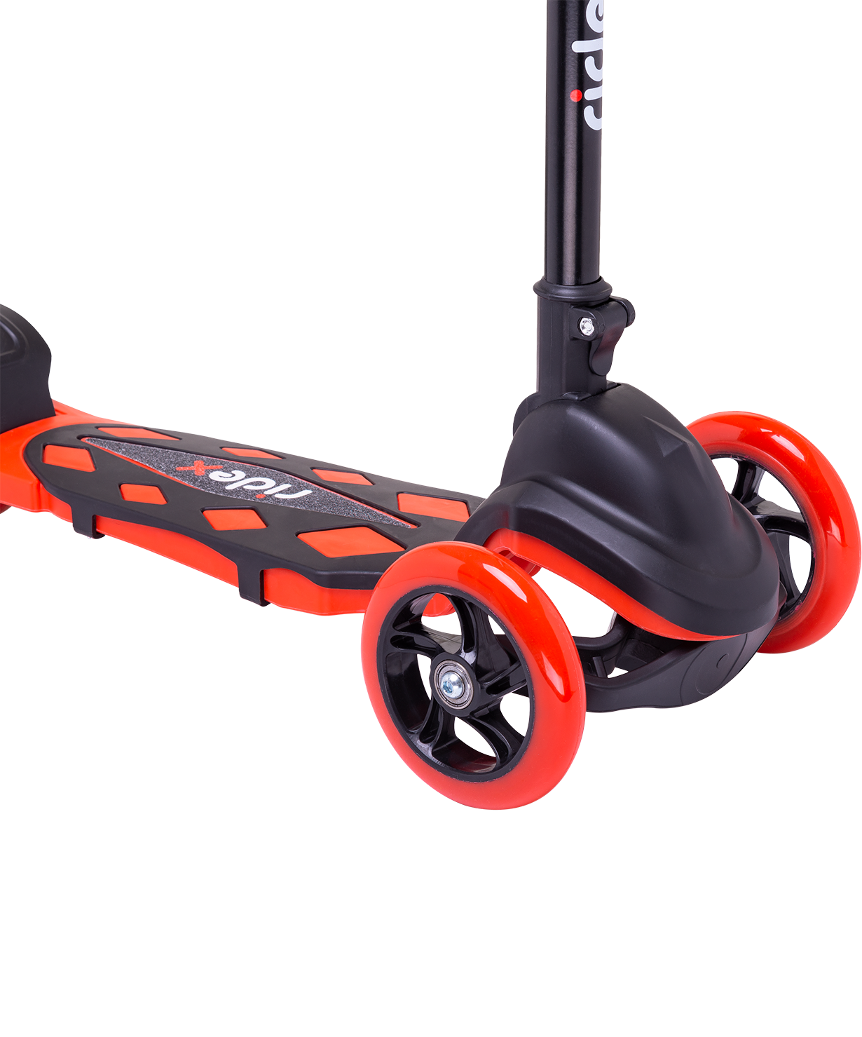 Самокат 3-колесный Robin 3D 120/90 мм, красный