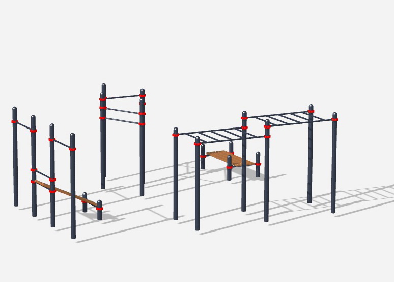 Уличный атлетический комплекс ВОРКАУТ 32 (89)