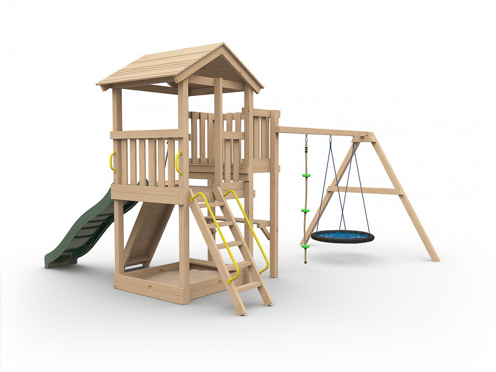 Детская игровая площадка Антошка с гнездом (без покраски)