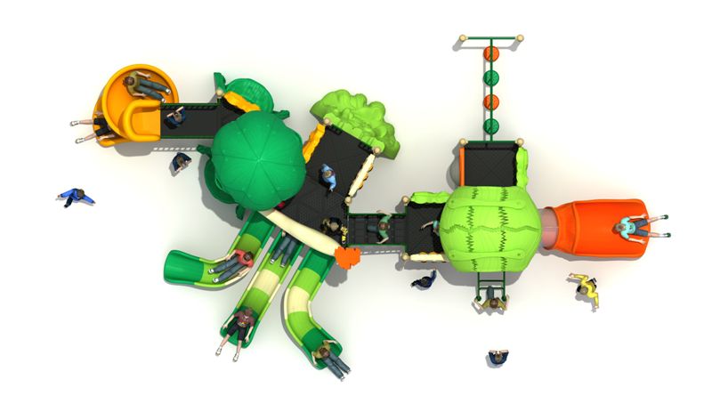 Детская игровая площадка Air-Gym Play Лесная сказка WD-SL111, серия Экология