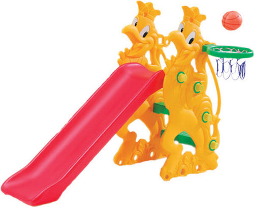 Горка "Петушок" + баскетбольное кольцо SL-14