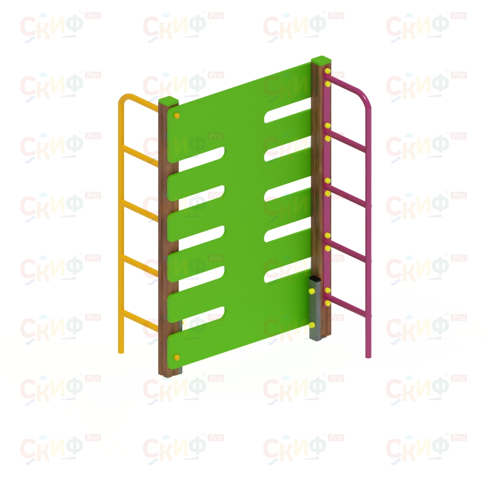 Стенка для лазания ЛУКОМОРЬЕ для детской площадки СО 1.20.06
