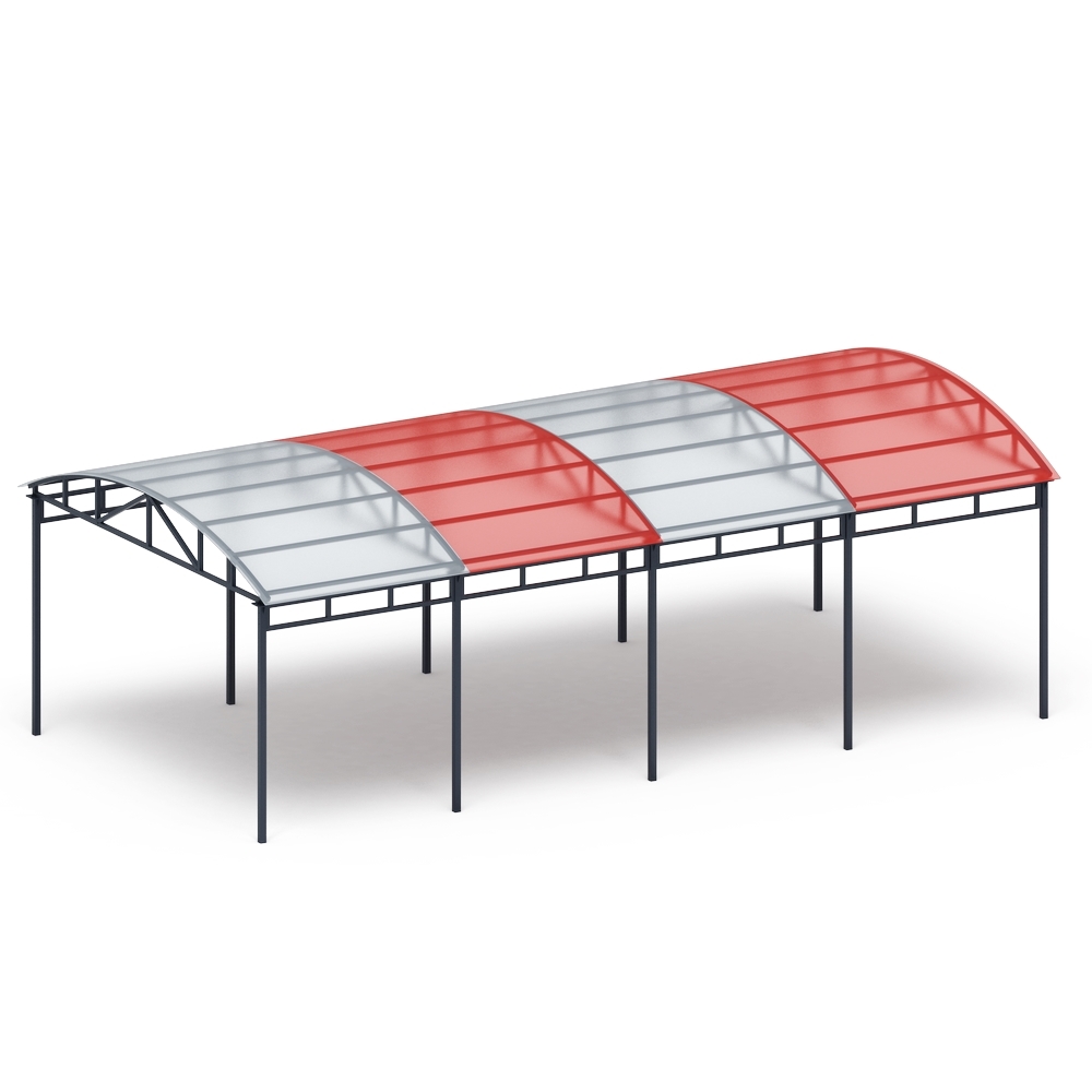 Теневой навес СПОРТ (на 8 тренажеров) МФ 752.02