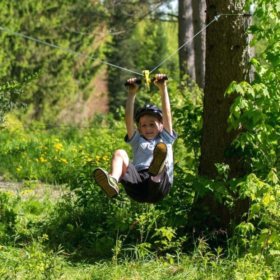 Канатная дорога на металлическом троссе Kampfer