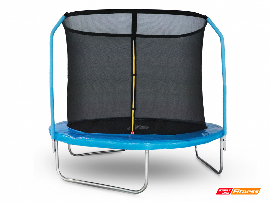 Батут START LINE Fitness 8 футов (244 см) с внутренней сеткой