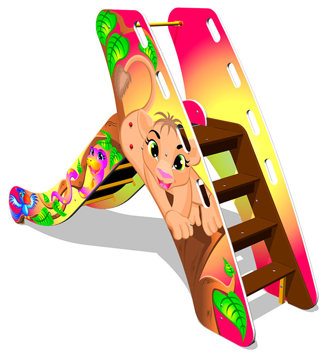 Горка детская ZION Джунгли (Г033)