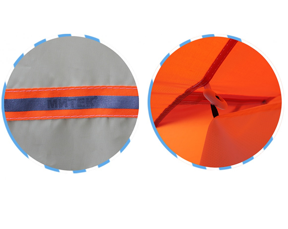 Палатка для зимней рыбалки Митек НЕЛЬМА КУБ 2 ЛЮКС с внутренним тентом