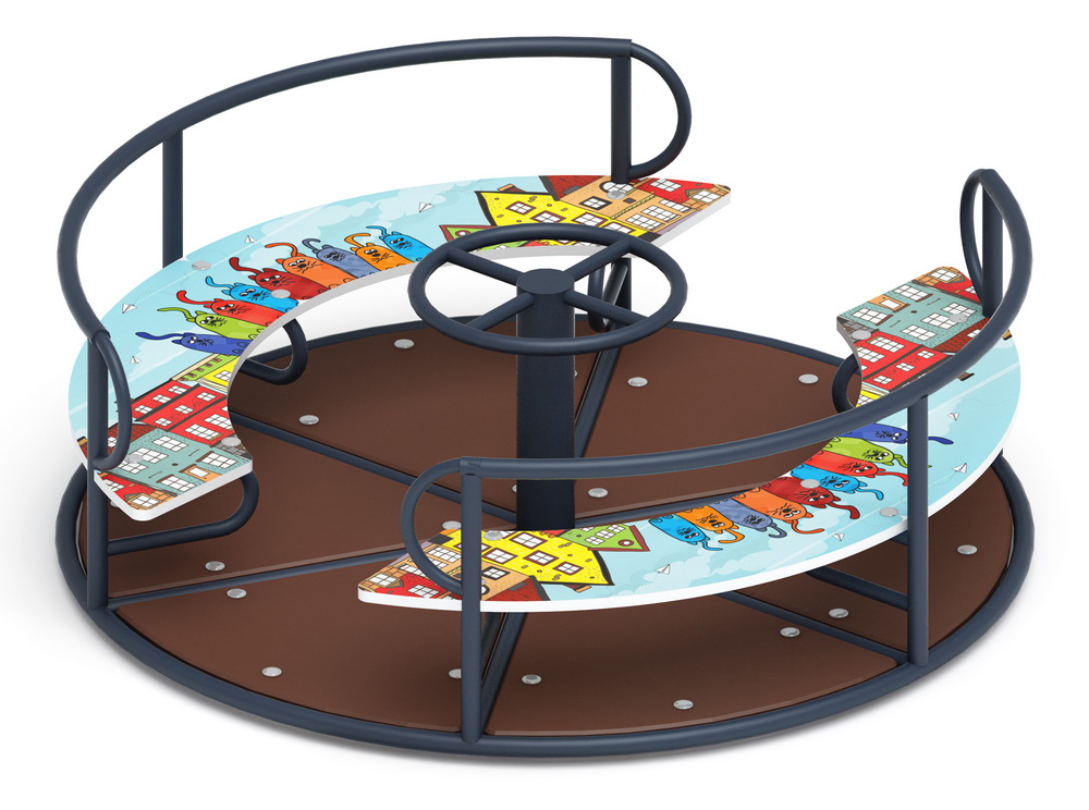 Карусель с рулем (Коты) ИО 30.01.04-П.10