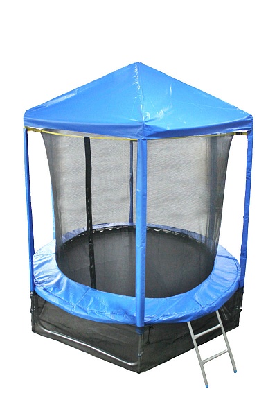 БАТУТ OPTIFIT LIKE BLUE 8FT С КРЫШЕЙ