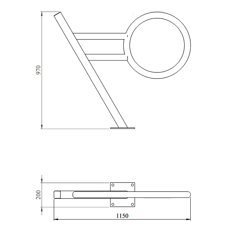 Велопарковка Air Gym Фора 60 VP60