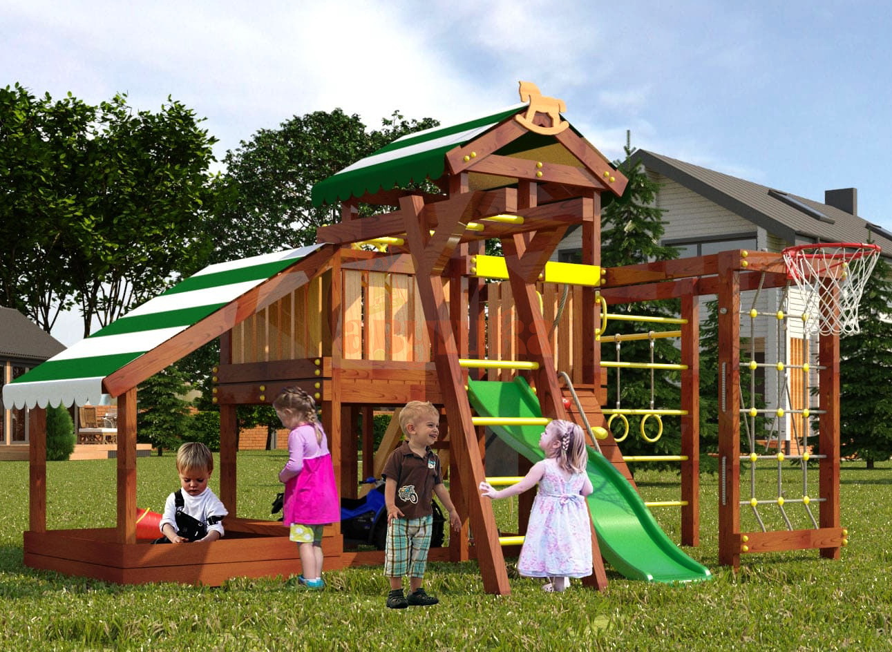 Детская площадка Савушка-Baby - 13 (Play)