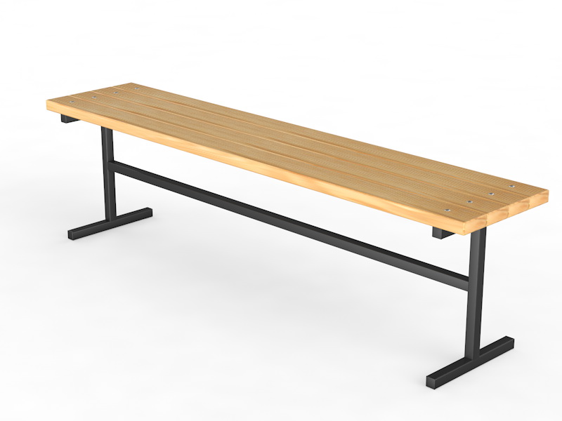 Уличная скамейка без спинки «Тавр» (14.6.100)