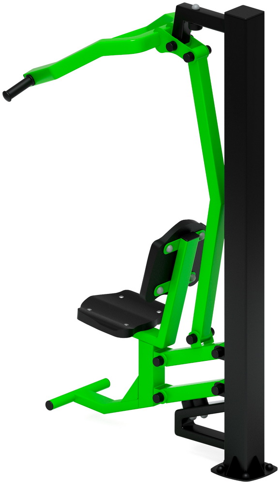 Тренажер уличный ТЯГА ВЕРХНЯЯ (зеленый) СТ 007-12