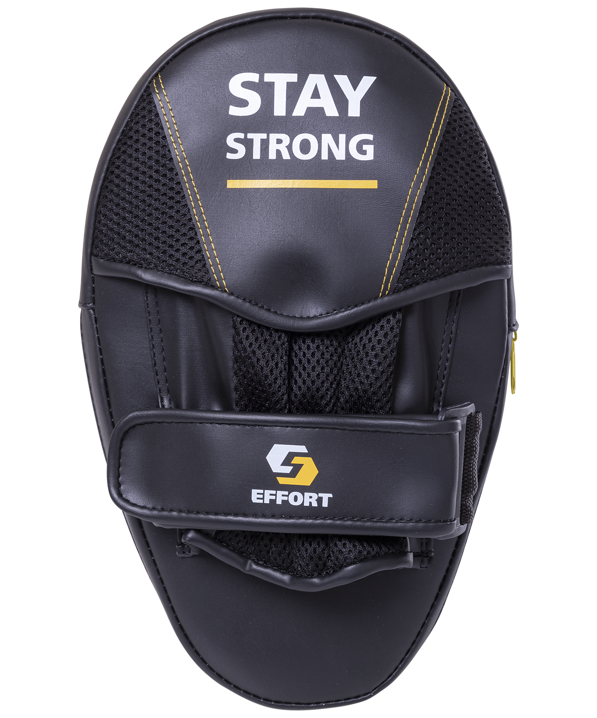 Лапа E 602-2 боксерская, кожзам, черный