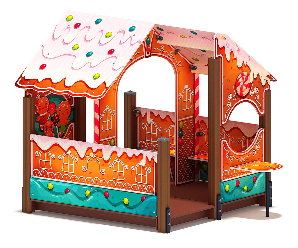 ТЕРЕМОК для детской площадки МФ 10.07.01-02