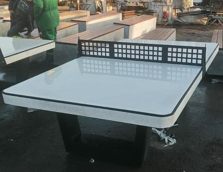 Стол теннисный уличный из бетона