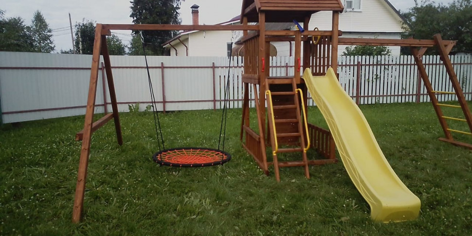 Игровая площадка Африка с рукоходом