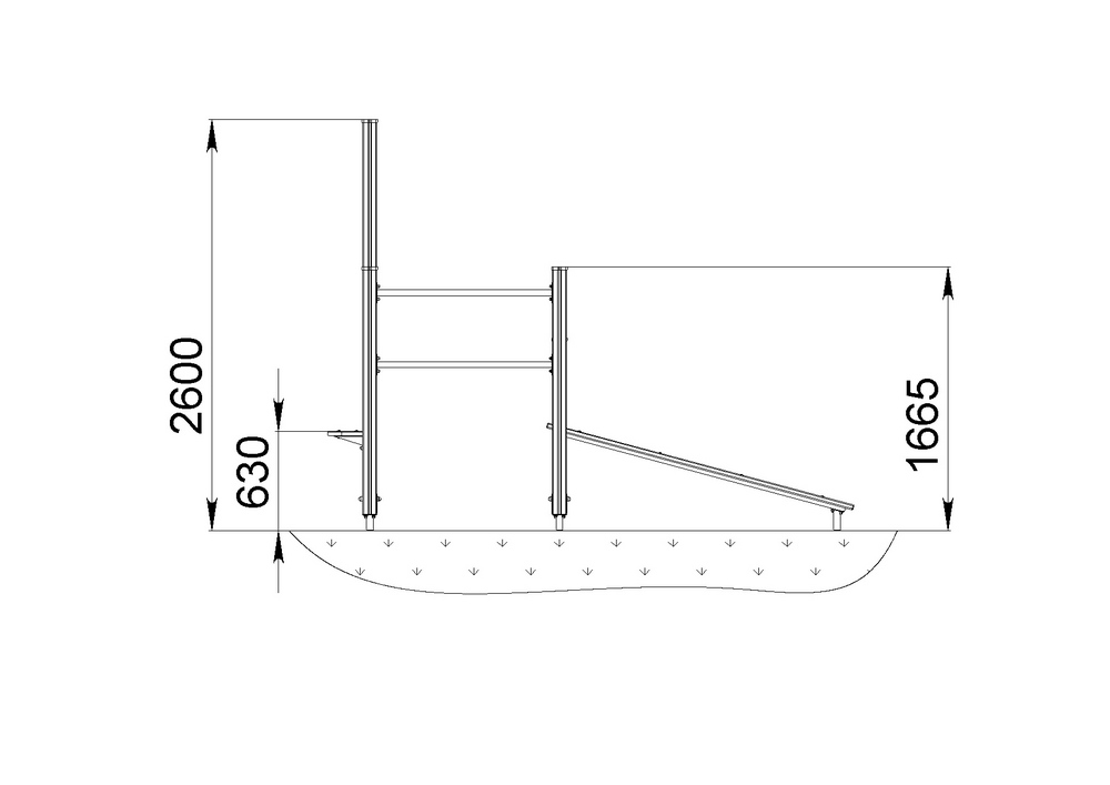 Уличный спортивный комплекс START LINE Fitness № 8