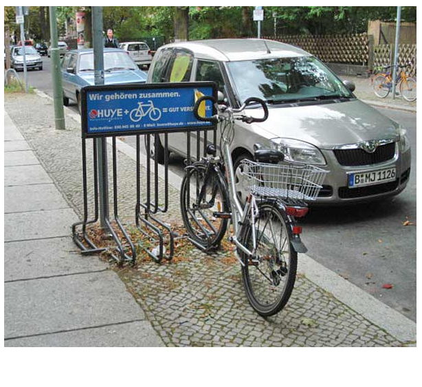 Велопарковка Берн (с местом для рекламы)