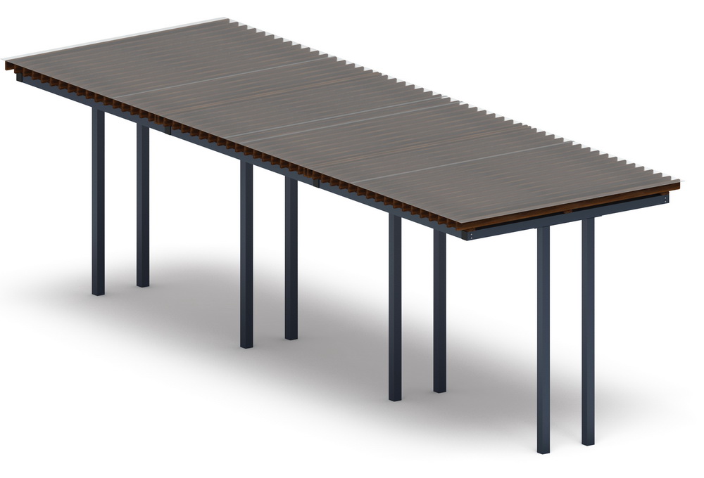 Пергола Тент (прямая) МФ 77.04.03 /с поликарбонатом/