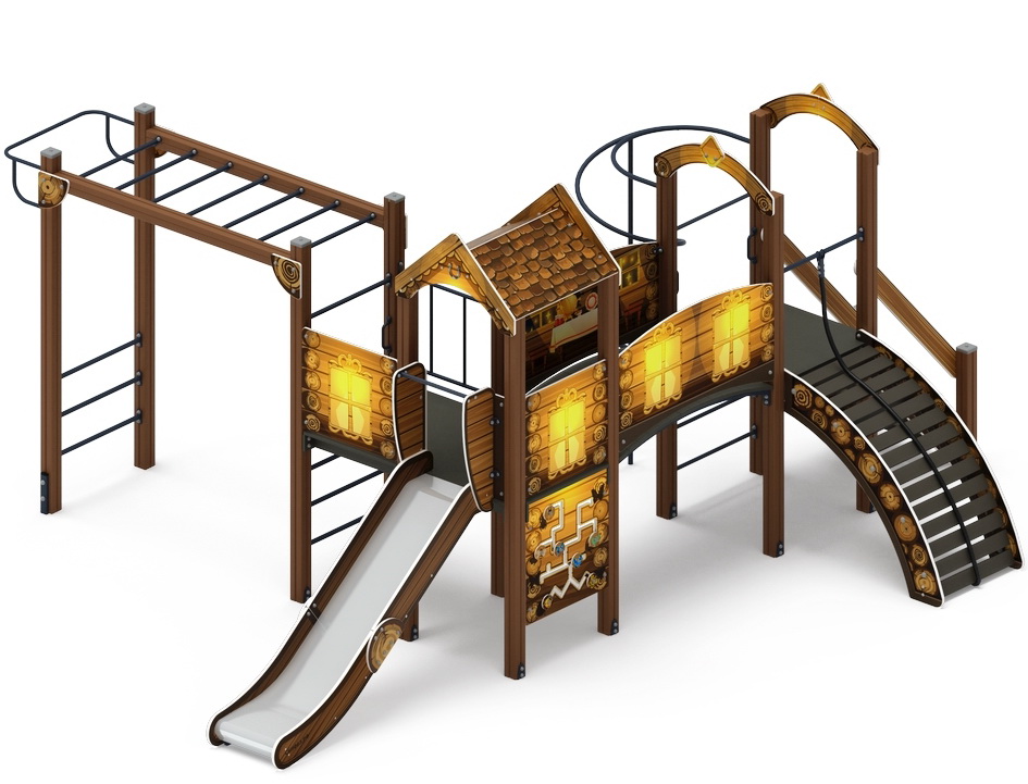 РАДА (Эко) детский игровой комплекс ДИК 2.01.2.08-02 (Н=1200)