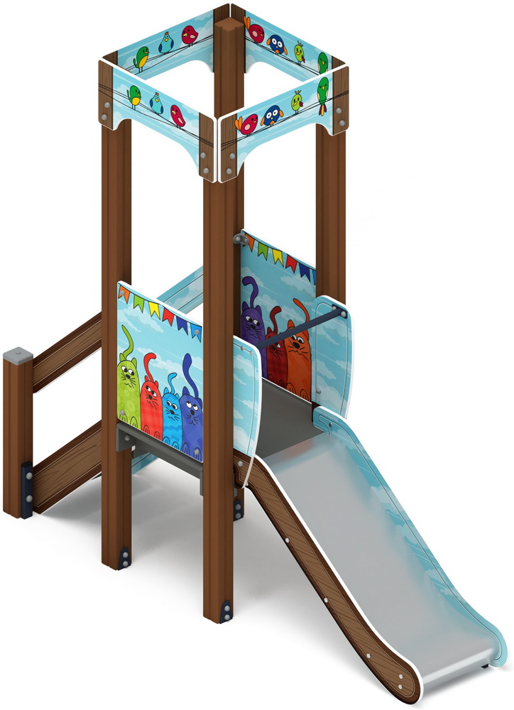 КОРОЛЕВСТВО (Коты) горка (Н=750) ИО 41.15.01-11