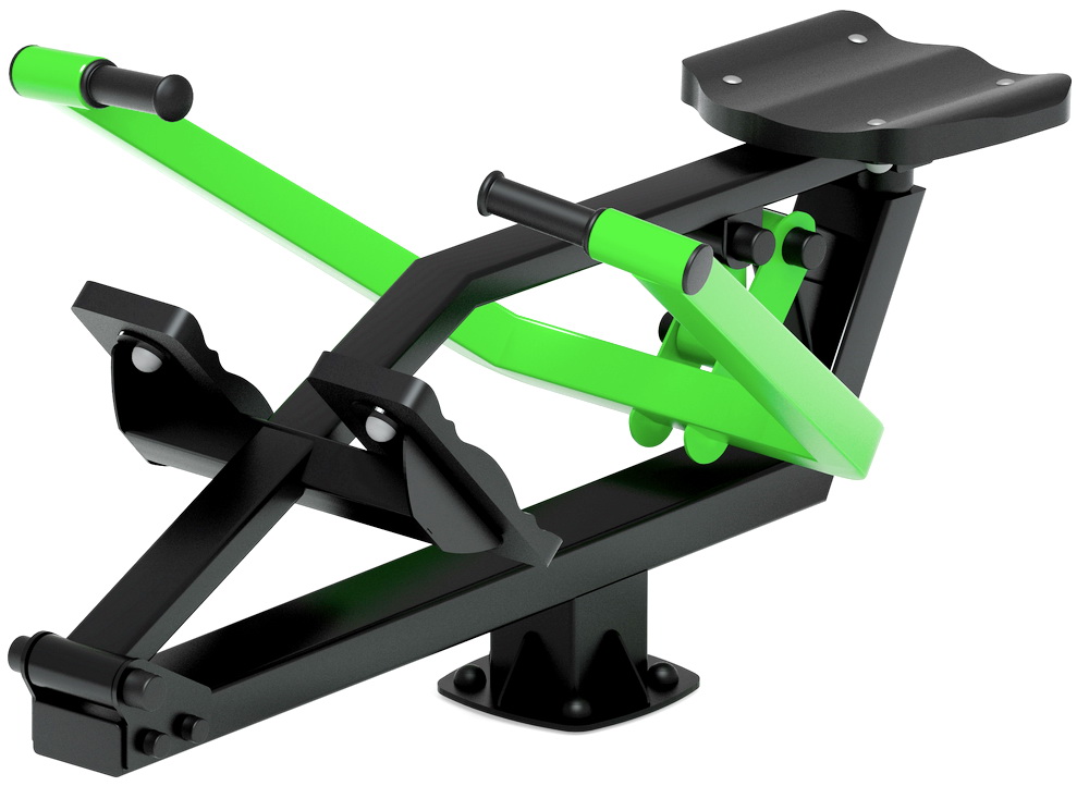 Тренажер уличный ГРЕБЛЯ (зеленый) СТ 008-12.П