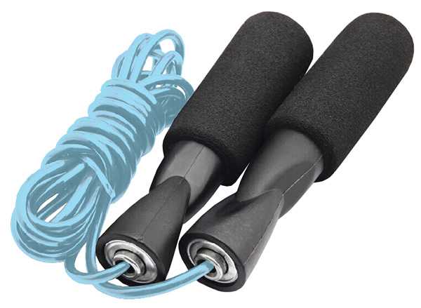 Скакалка на подшипниках Atemi 2,8 м, синяя