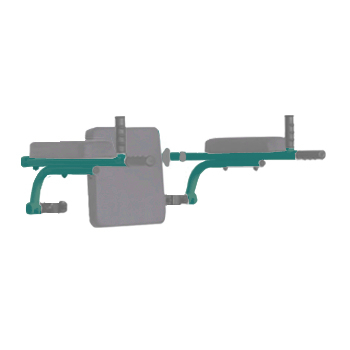 Брусья откидные со спинкой Midzumi Heikobo (цвет ментоловый сорбет)