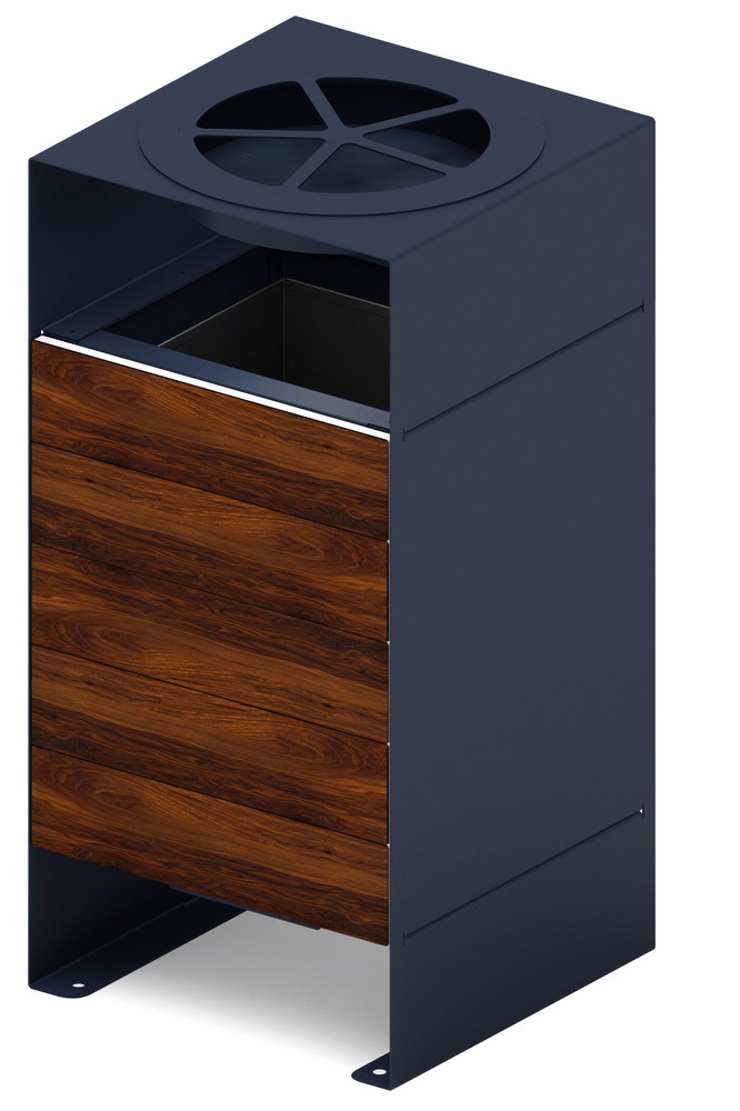 Урна парковая с пепельницей (под анкера) МФ 50.02.02