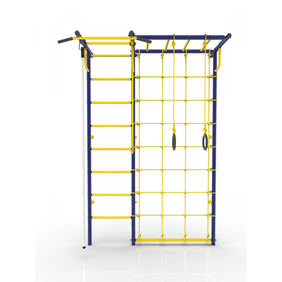 Шведская стенка Роки с рукоходом (ультрамарин)