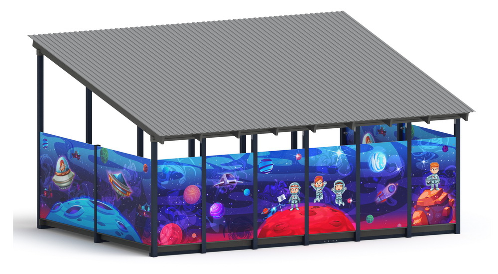 Теневой навес (Космопорт. Космос) МФ 71.6.4-08