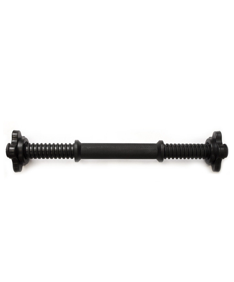 Гриф гантельный STARFIT BB-106 40 см, (d = 25 мм), пластиковый, с пластиковыми замками